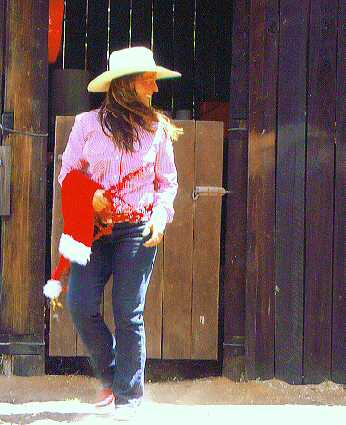 Zoe at her stable