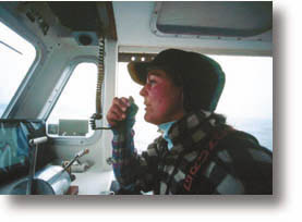 Zoe on the VHF